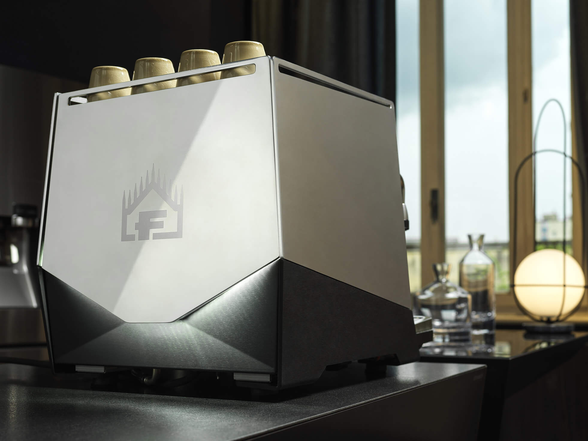 9.1) FAEMA FAEMINA CLASSY SERIES Dark Anodised