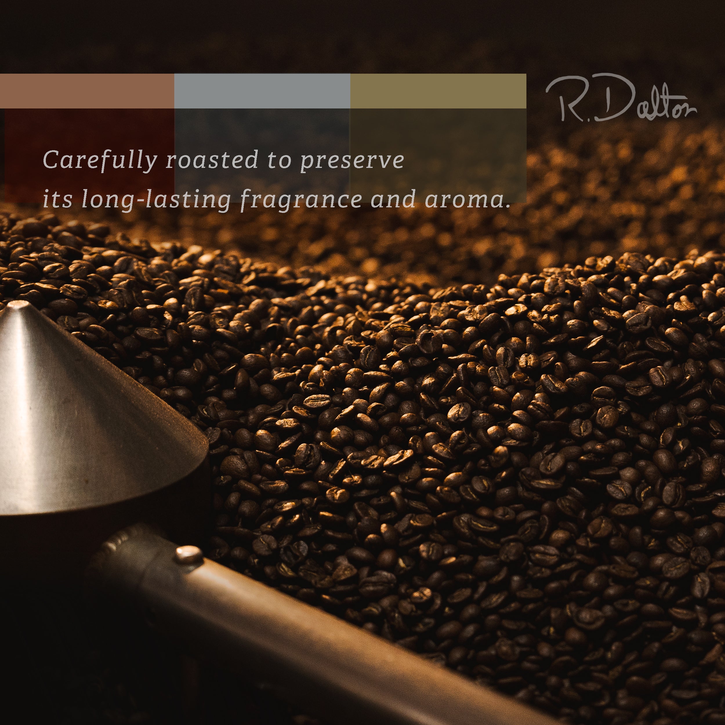 3) R. Dalton Coffee Intenso House Blend Coffee – Box of 6 Bags (340g Each)