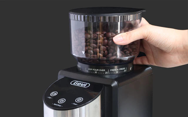 8) Molino de Café GEVI - Ajustable - 35 Configuraciones de Molienda